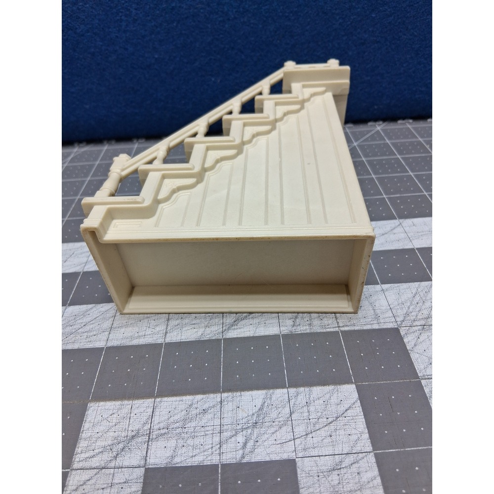 Calico Critters Dollhouse Staircase Cream Victorian Miniature Steps - Picture 8 of 11